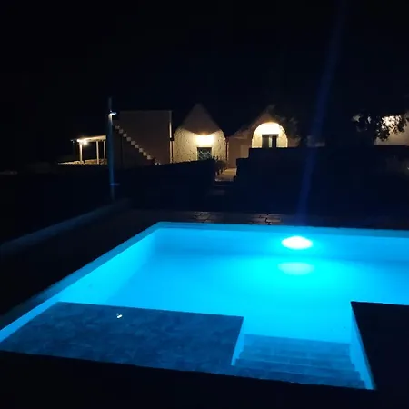 Trullo Dimora Podere Papilio Venkovský dům Noci